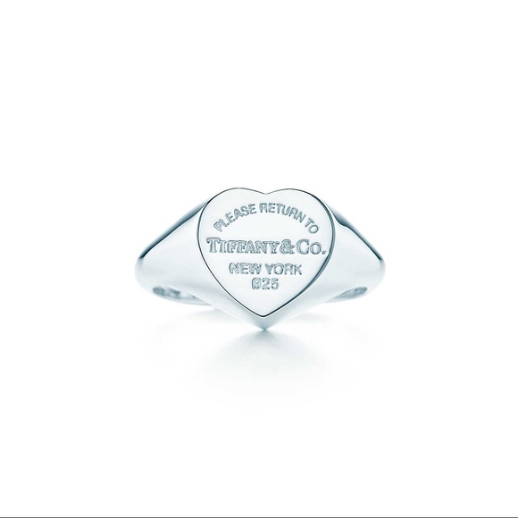 Tiffany & Co. Jewelry - Tiffany & Co Heart Signet Ring (lowest price)